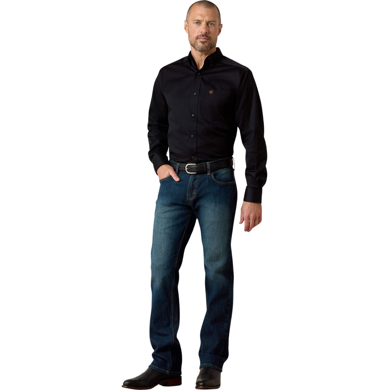 2026 Ariat Mens M7 Rocker Stretch Legacy 2.0 Stackable Straight Leg Jean 10026041 - Fremont